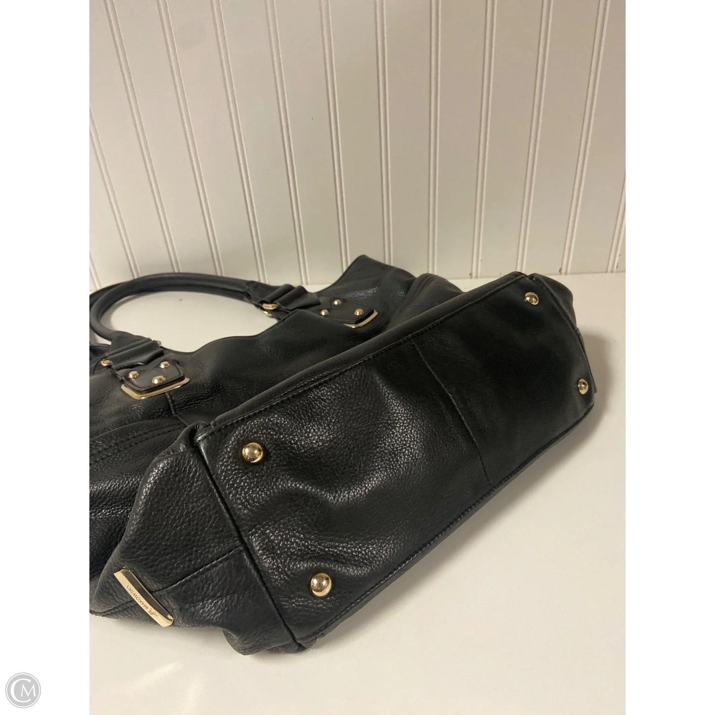 Handbag Leather By B. Makowsky, Size: Large