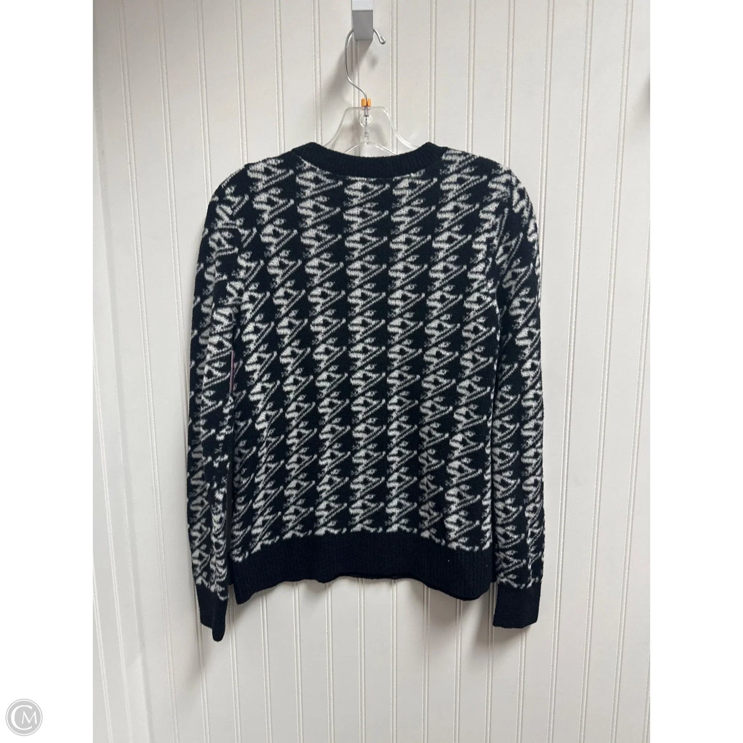 Sweater By Lou And Grey In Black & White, Size: S