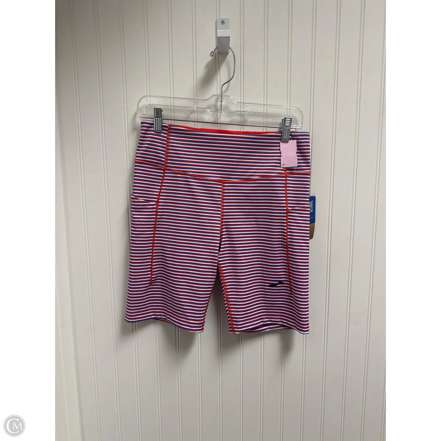 Shorts By Brooks In Striped Pattern, Size: L