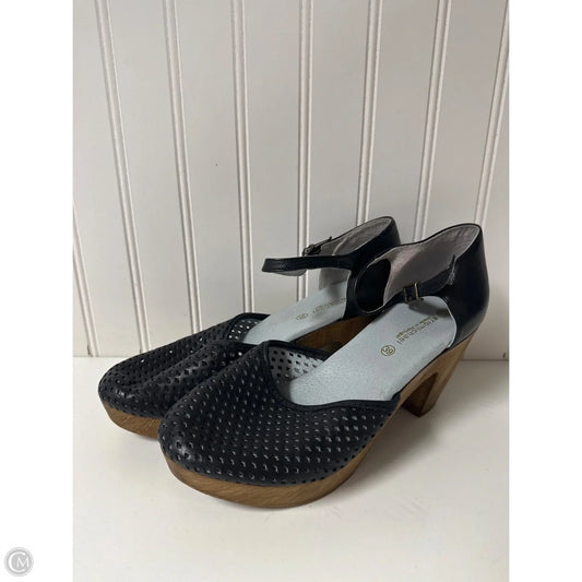 Shoes Heels Block By Eric Michael London In Black, Size: 8.5