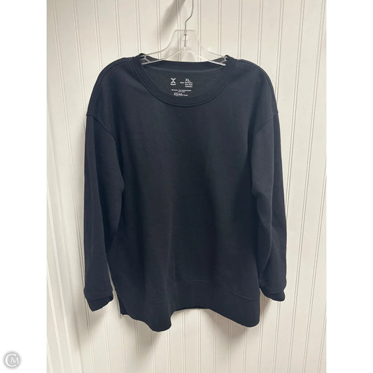 Sweater By Xersion In Black, Size: Xl