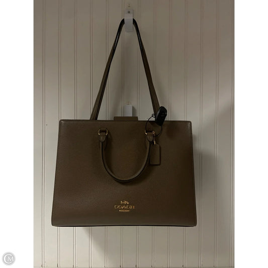 Handbag Designer By Coach, Size: Large
