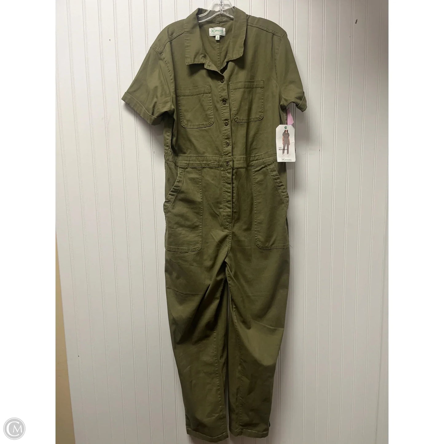 Jumpsuit By Clothes Mentor In Green, Size: Xl
