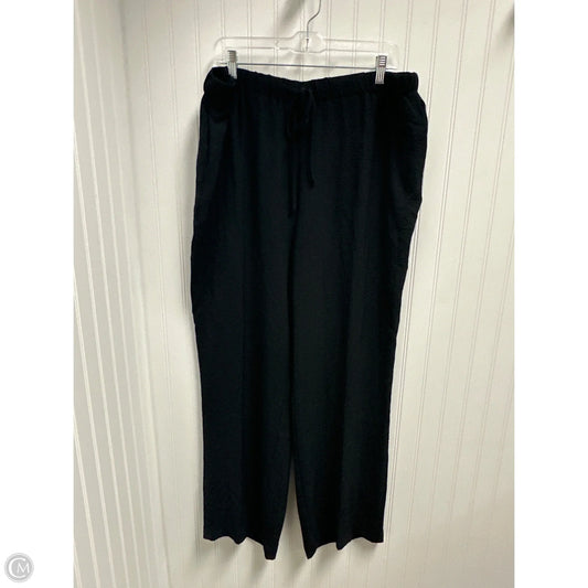 Pants Wide Leg By Rachel Zoe In Black, Size: 18