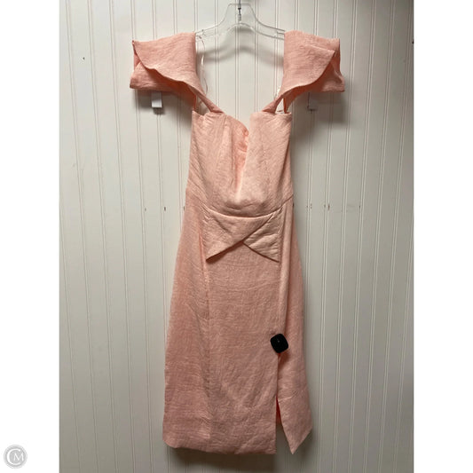 Dress Party Midi By Cmb In Pink, Size: L