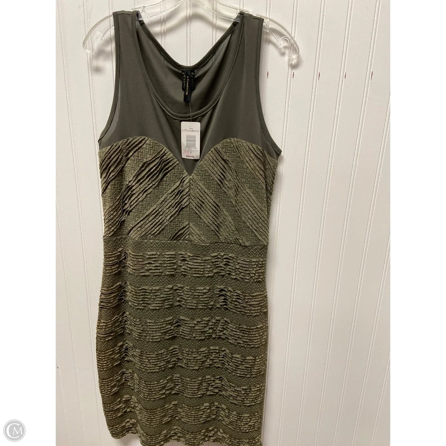 Dress Party Short By Z Cavaricci In Green, Size: 1x