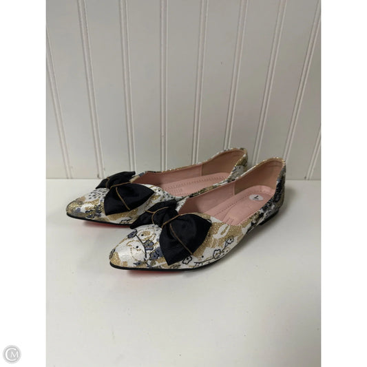 Shoes Flats By Clothes Mentor In White, Size: 7