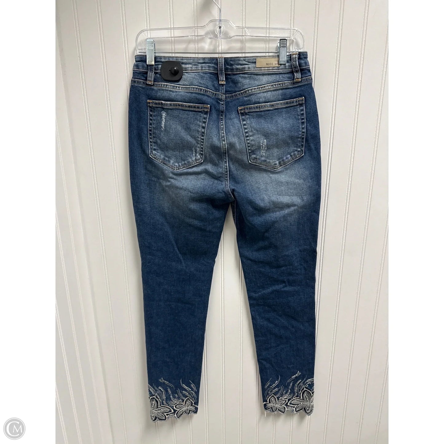 Jeans Skinny By Miss Me In Blue Denim, Size: 6