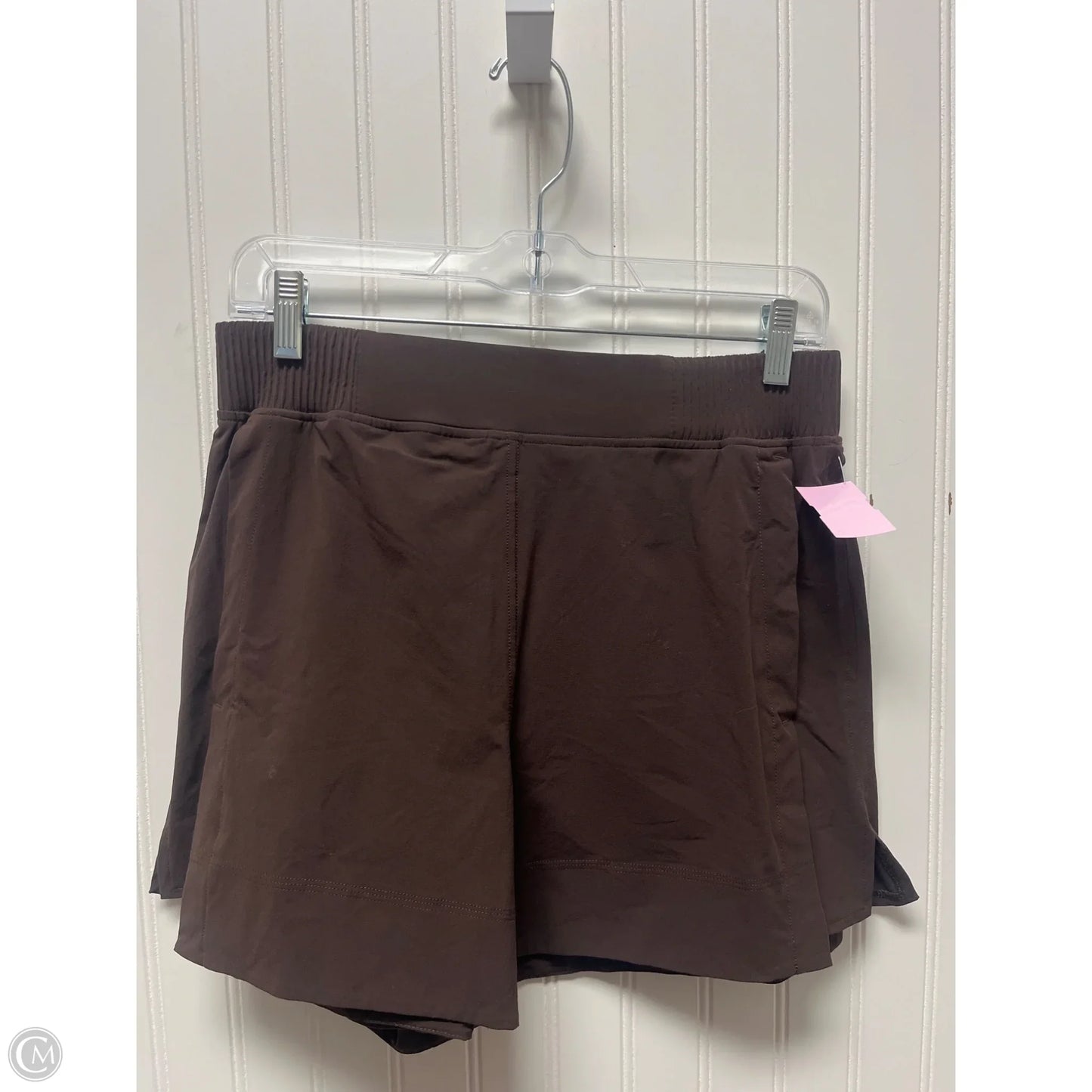 Athletic Shorts By Lululemon In Brown, Size: M