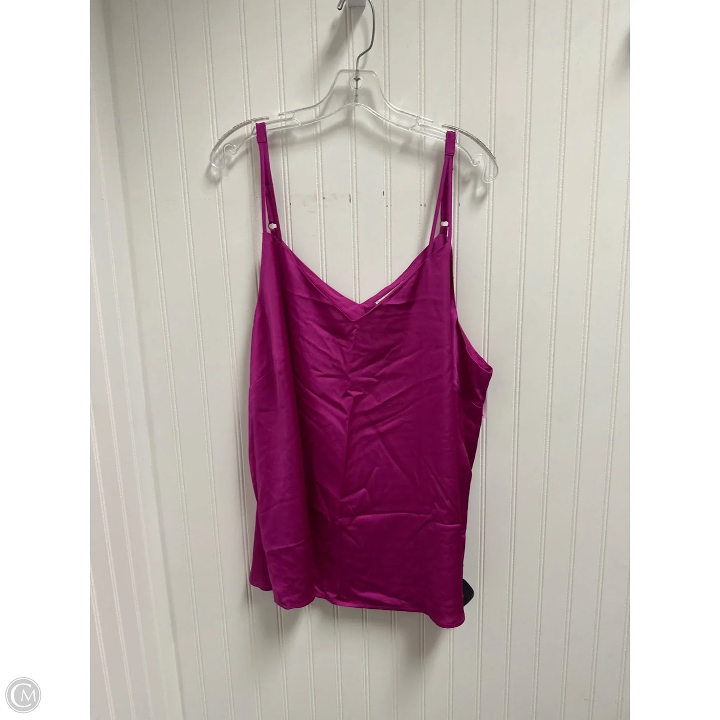 Top Sleeveless Basic By Skies Are Blue In Purple, Size: 2x
