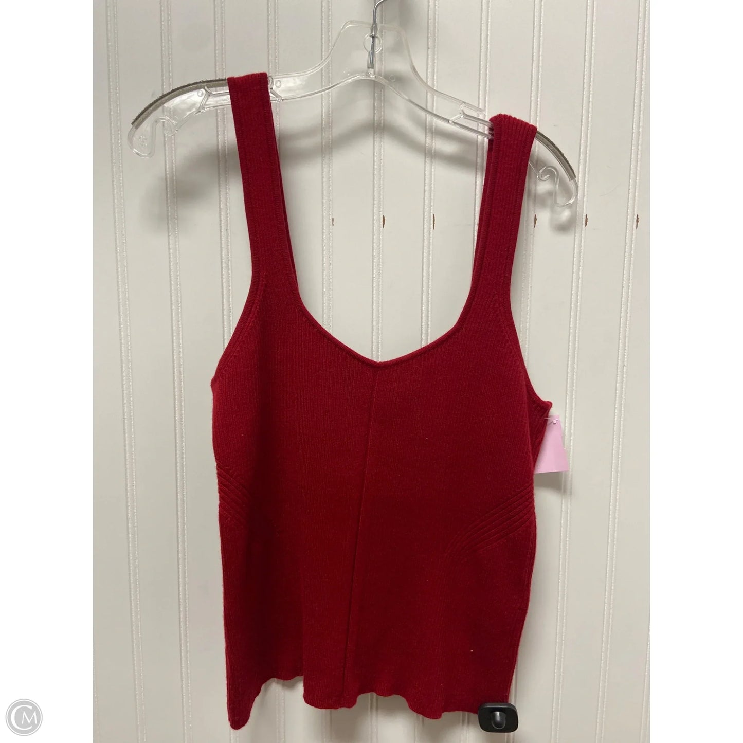 Top Sleeveless By White House Black Market In Red, Size: Xl