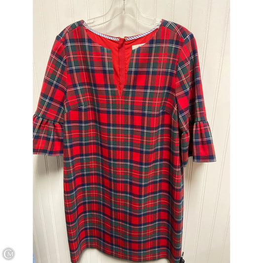 Dress Party Short By Vineyard Vines In Plaid Pattern, Size: S