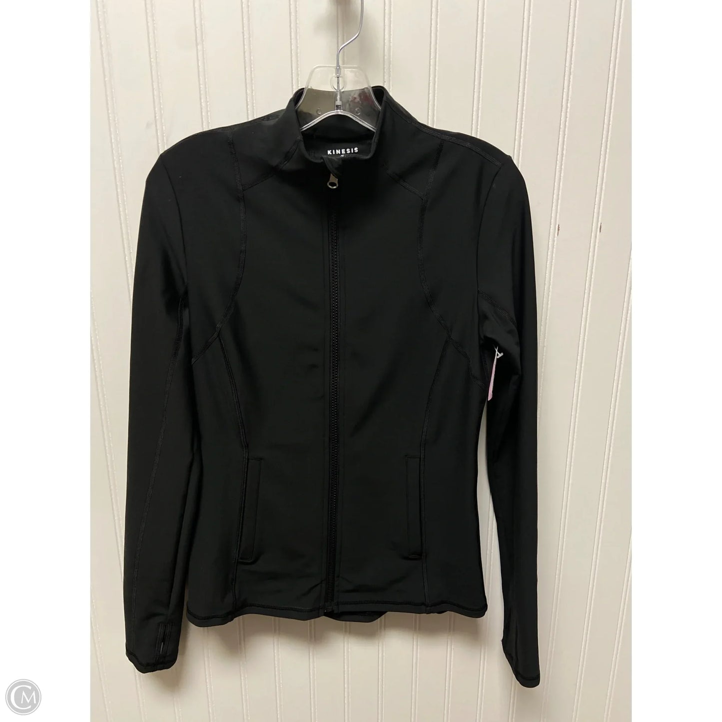 Athletic Jacket By Kinesis In Black, Size: Xs