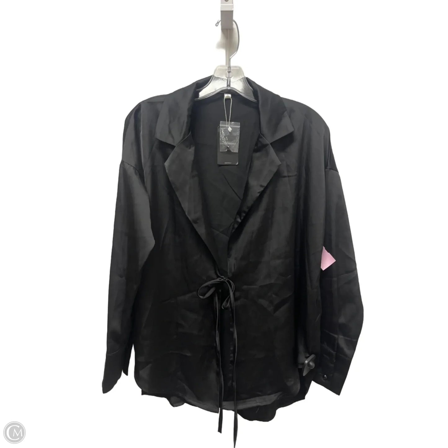 Top Long Sleeve By Clothes Mentor In Black, Size: S