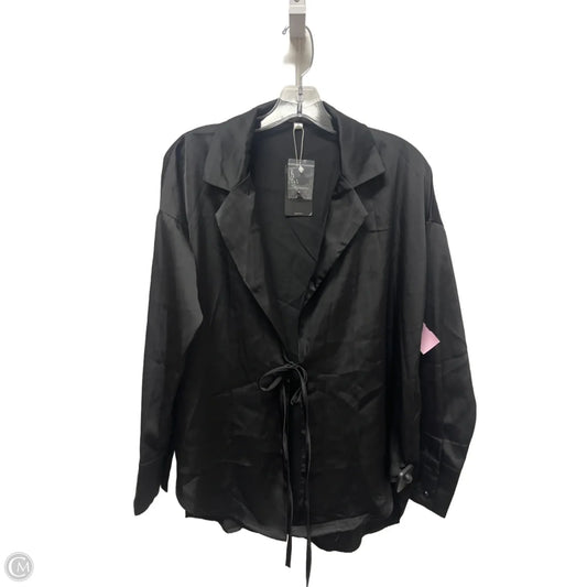 Top Long Sleeve By Clothes Mentor In Black, Size: S