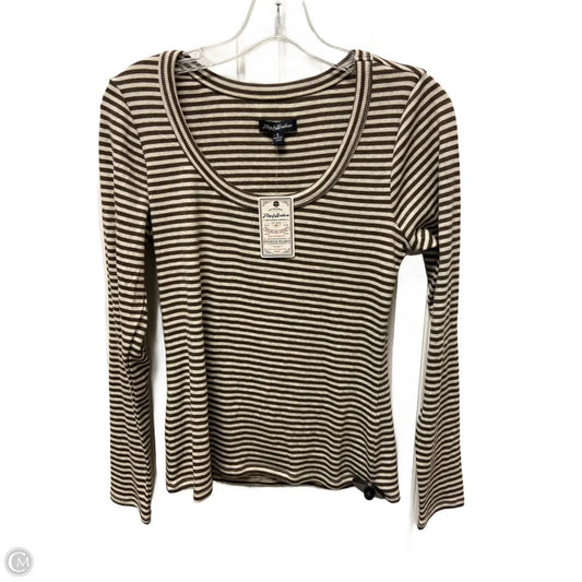 Top Long Sleeve Basic By Clothes Mentor In Striped Pattern, Size: S