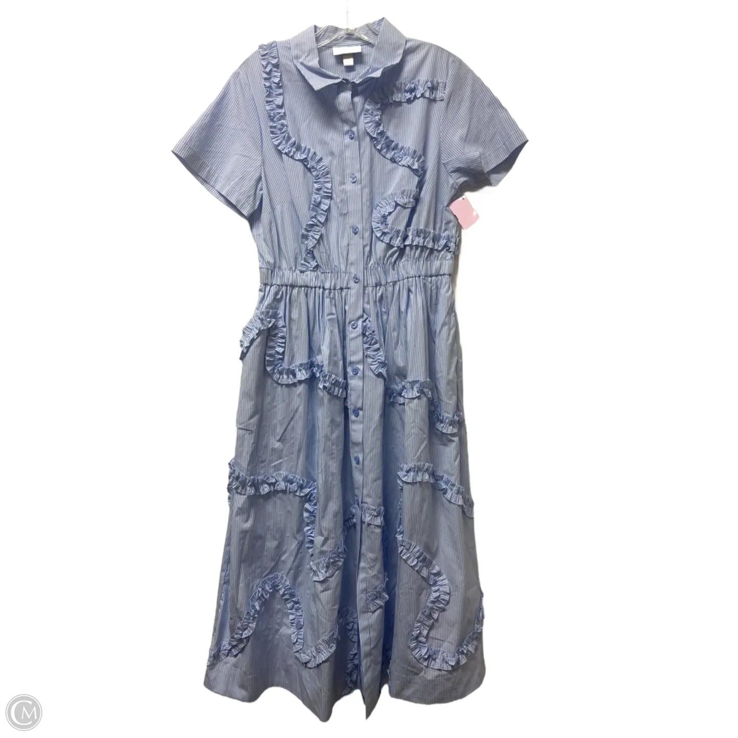 Dress Casual Midi By Target-designer In Striped Pattern, Size: S