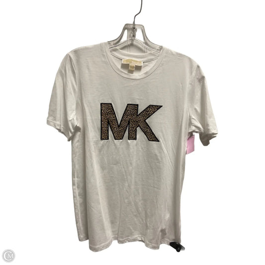 Top Short Sleeve Basic By Michael By Michael Kors In White, Size: S