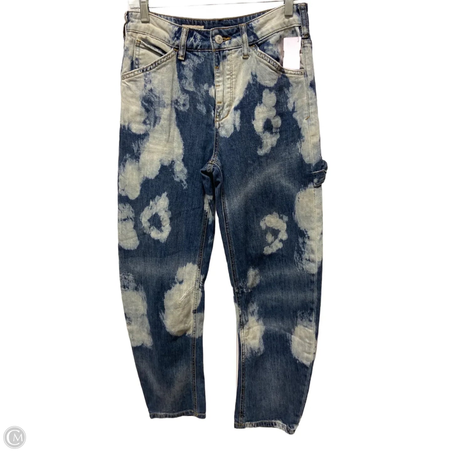 Jeans Boyfriend By Pilcro In Blue Denim, Size: 2