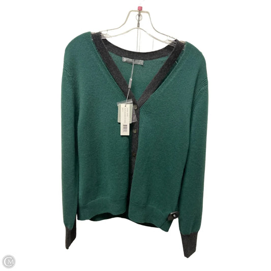 Sweater Cashmere By Clothes Mentor In Green, Size: Xl