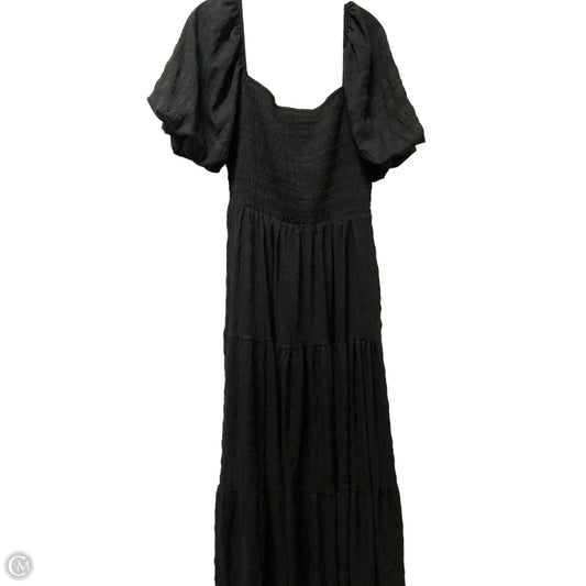Dress Casual Maxi By Clothes Mentor In Black, Size: Xl