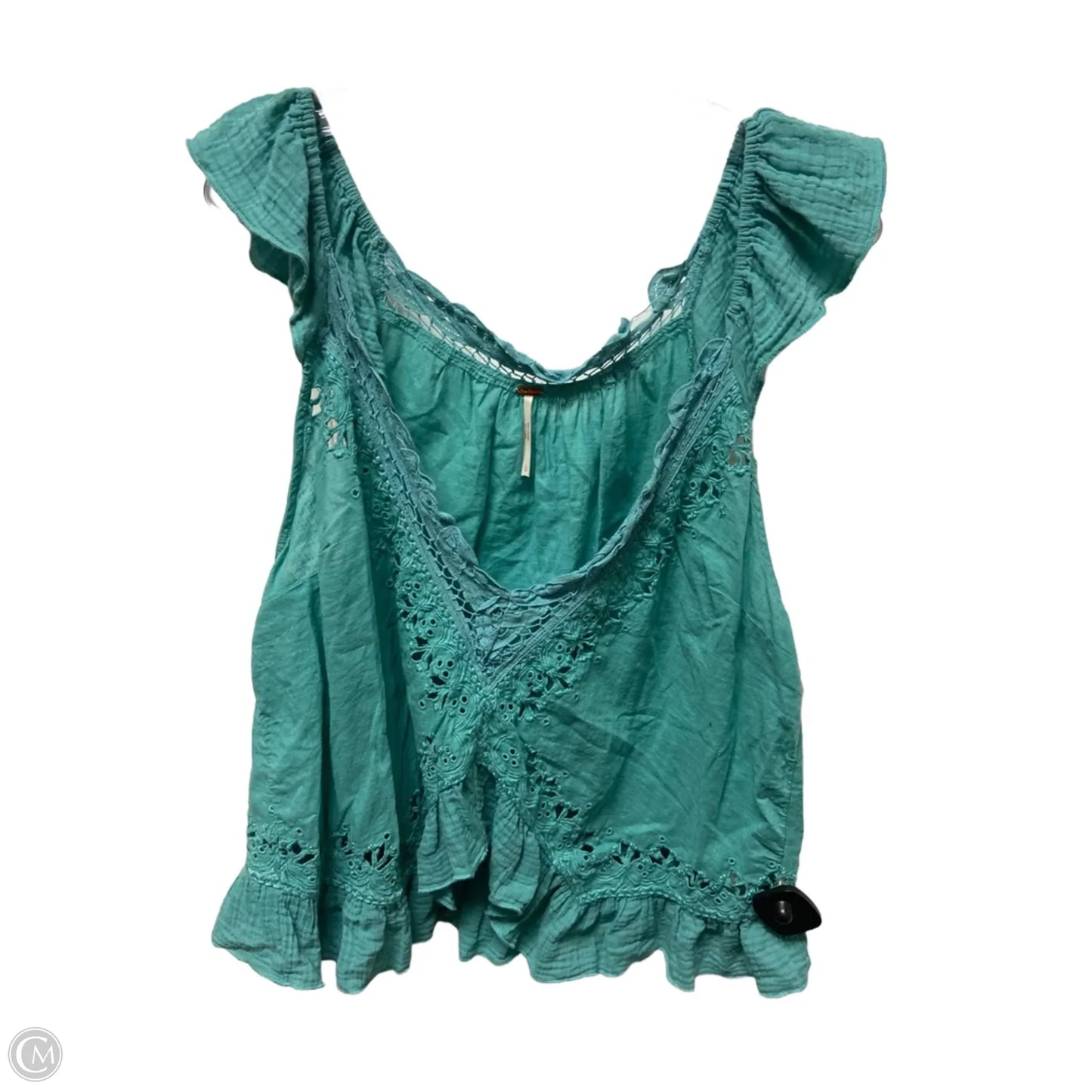 Top Sleeveless By Free People In Blue, Size: L