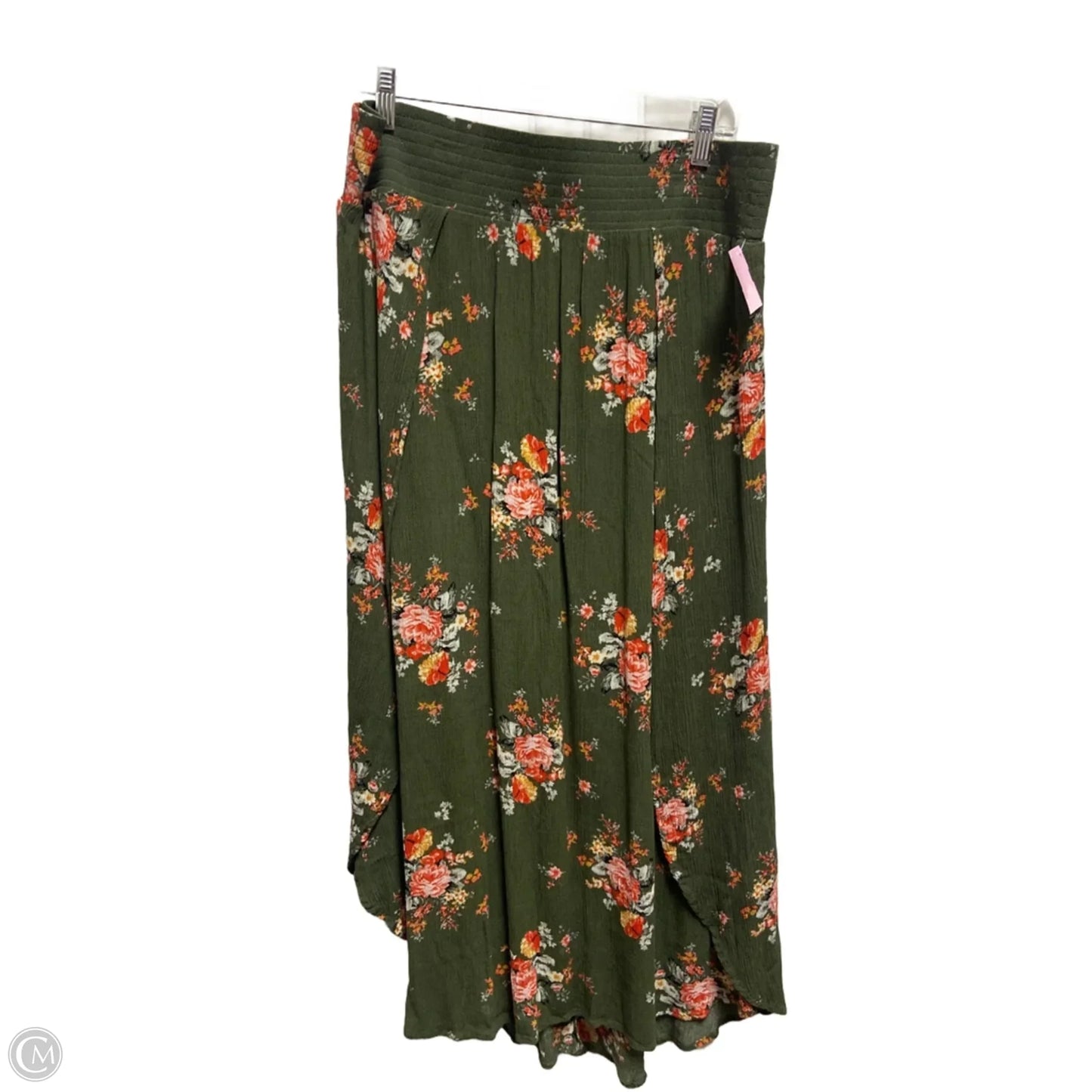 Skirt Maxi By Torrid In Green, Size: 18