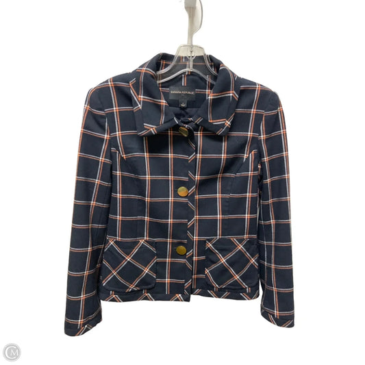 Blazer By Banana Republic In Blue, Size: S