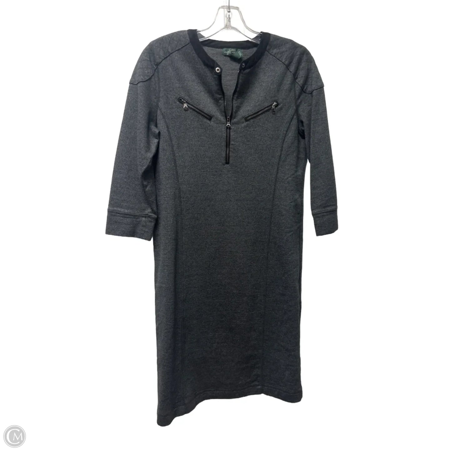 Dress Casual Short By Ralph Lauren In Grey, Size: M