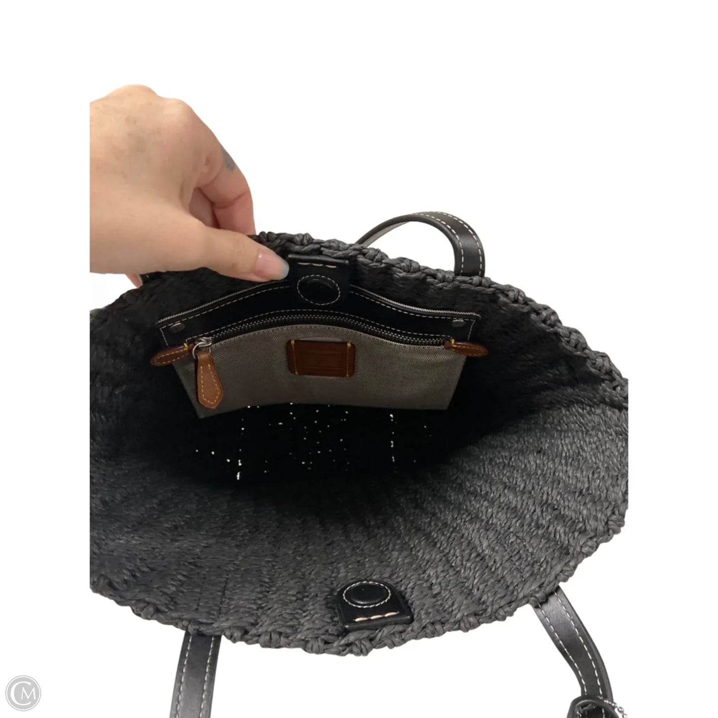 Handbag Designer By Coach, Size: Medium