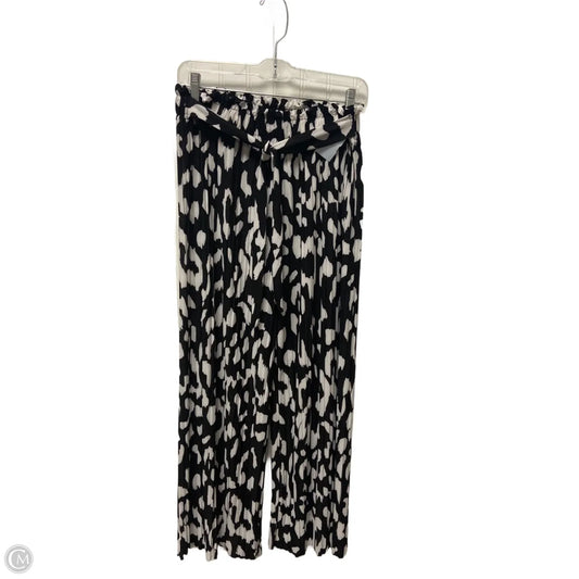 Pants Wide Leg By Jon And Anna In Black & White, Size: 12