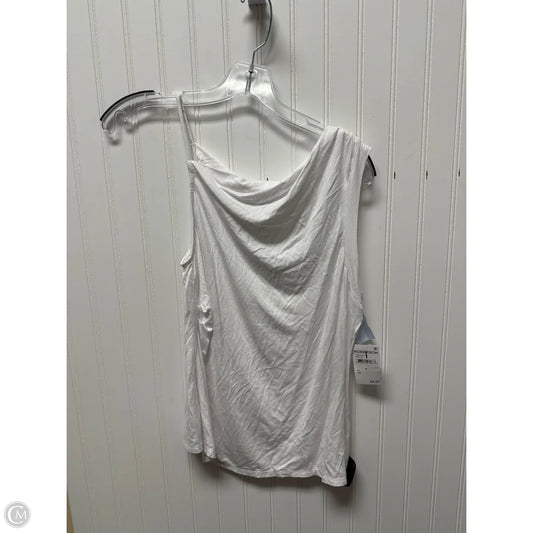 Top Sleeveless Basic By Clothes Mentor In White, Size: Xl