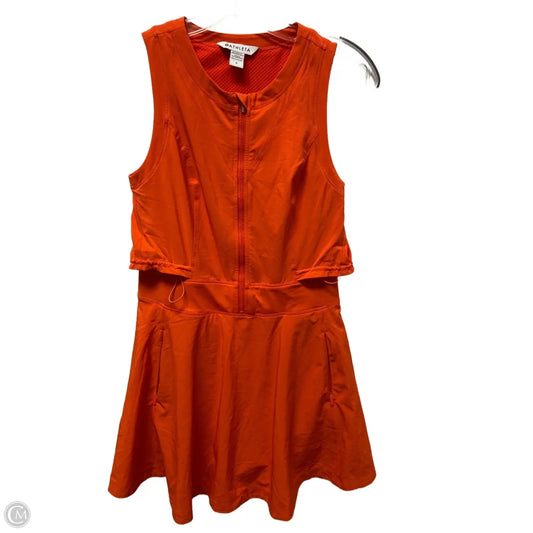 Athletic Dress By Athleta In Orange, Size: Xs