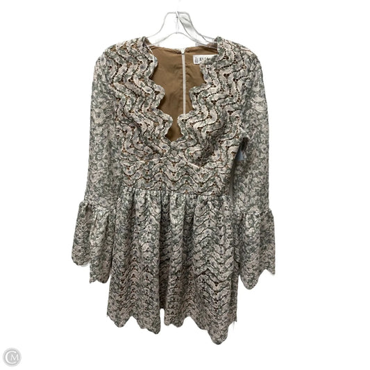 Dress Party Short By Elliatt In Beige, Size: Xs