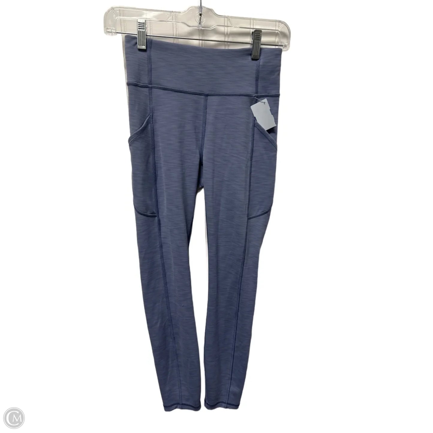 Athletic Leggings By Lululemon In Blue, Size: S