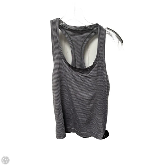 Athletic Tank Top By Lululemon In Grey, Size: Xxsp