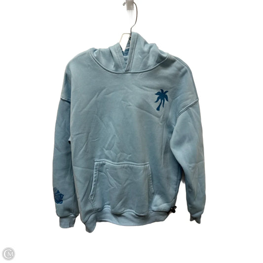 Sweatshirt Hoodie By Clothes Mentor In Blue, Size: M