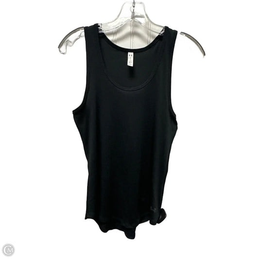 Athletic Tank Top By Under Armour In Black, Size: L
