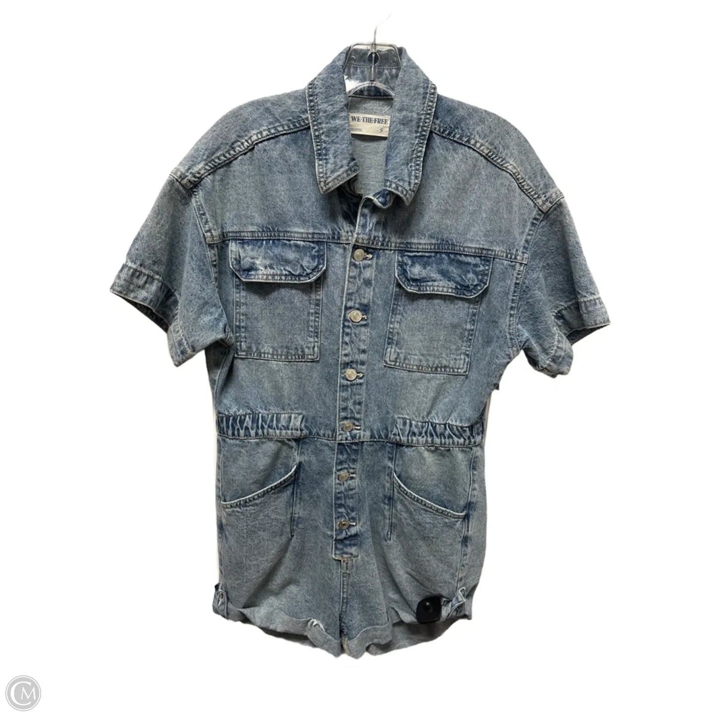 Romper By We The Free In Blue Denim, Size: S