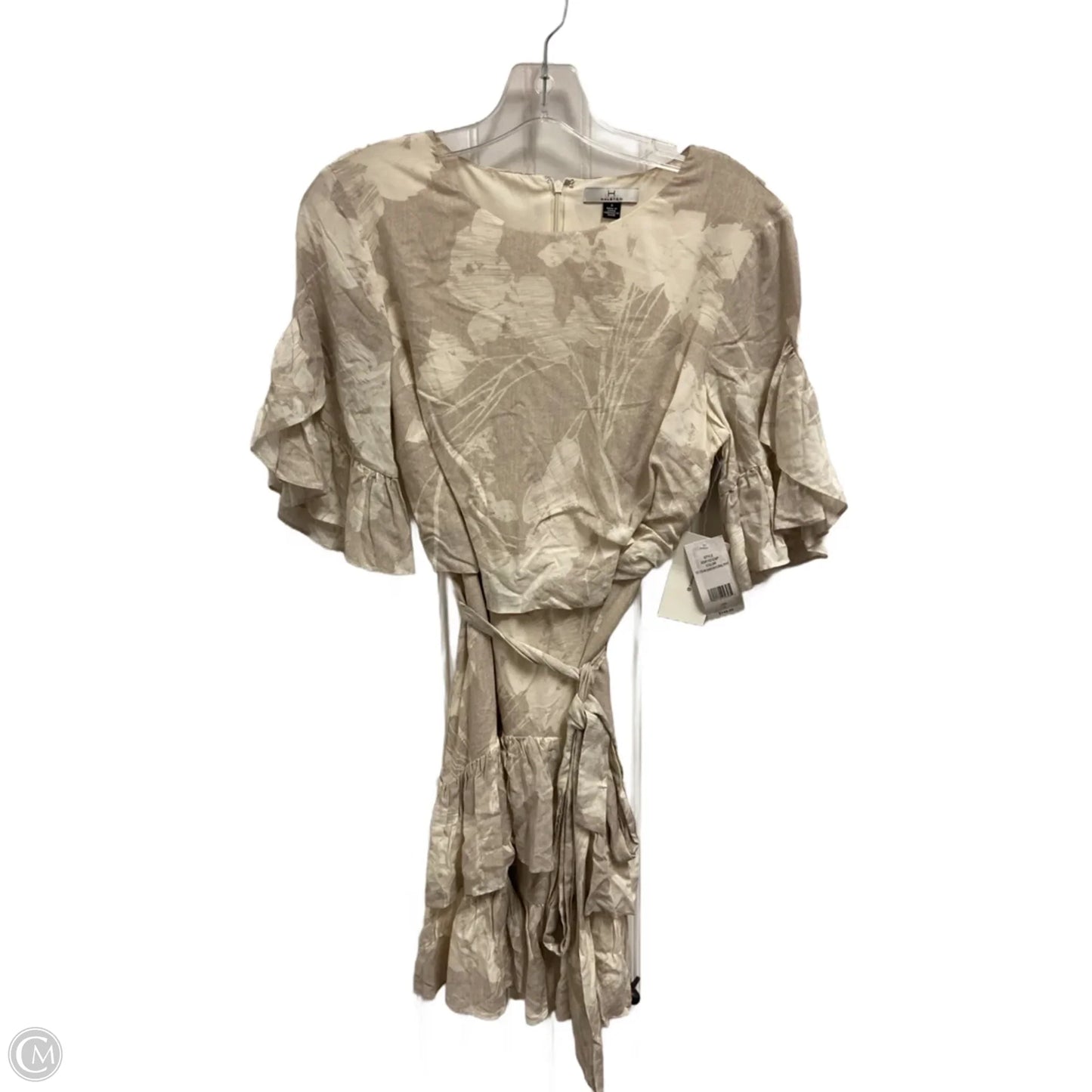 Dress Designer By Halston In Beige, Size: S