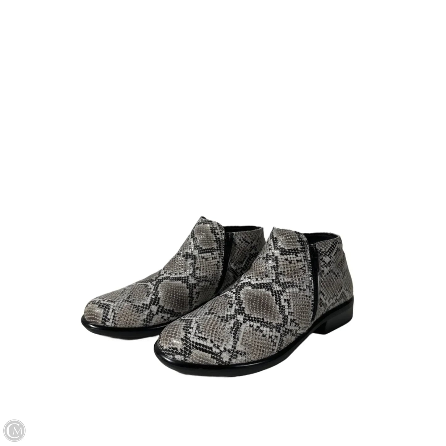 Boots Ankle Flats By Naot In Snakeskin Print, Size: 6.5