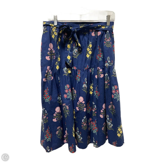 Skirt Midi By Talbots In Blue, Size: 8p