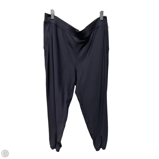Athletic Pants By Lululemon In Navy, Size: Xl