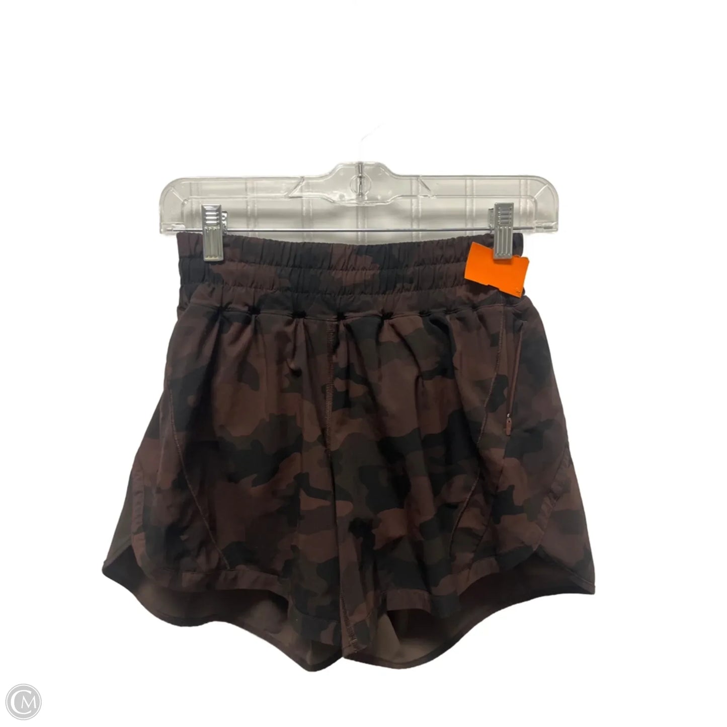 Athletic Shorts By Lululemon In Camouflage Print, Size: S