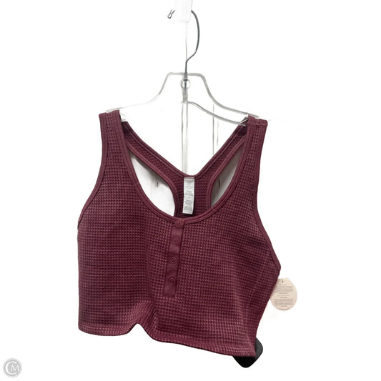 Athletic Bra By Aerie In Purple, Size: L