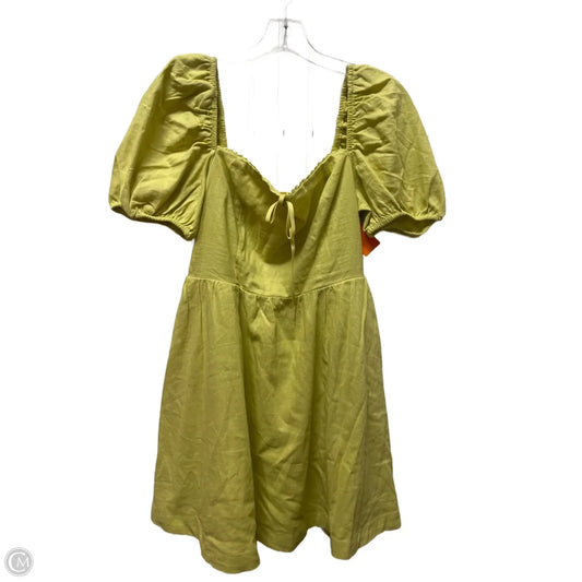 Dress Casual Short By Cmc In Yellow, Size: M