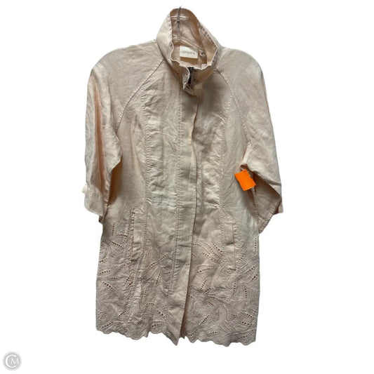 Jacket Other By Chicos In Peach, Size: M