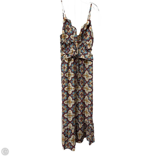 Dress Casual Maxi By Monteau In Maroon, Size: Sp