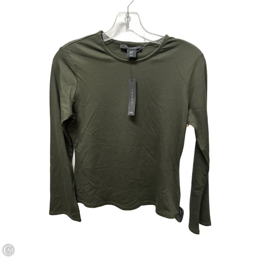 Top Long Sleeve Basic By Tahari In Green, Size: Xs