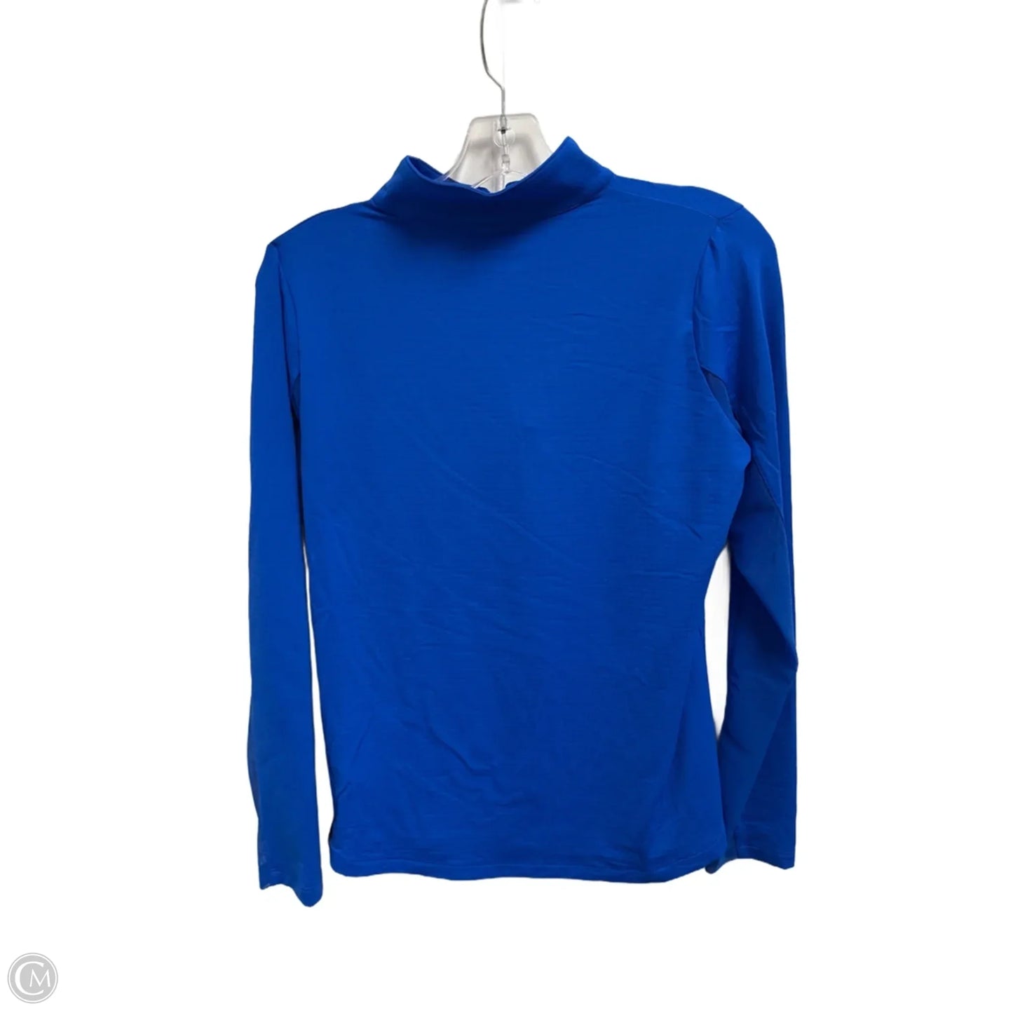 Athletic Sweatshirt Collar By Ibkul In Blue, Size: S